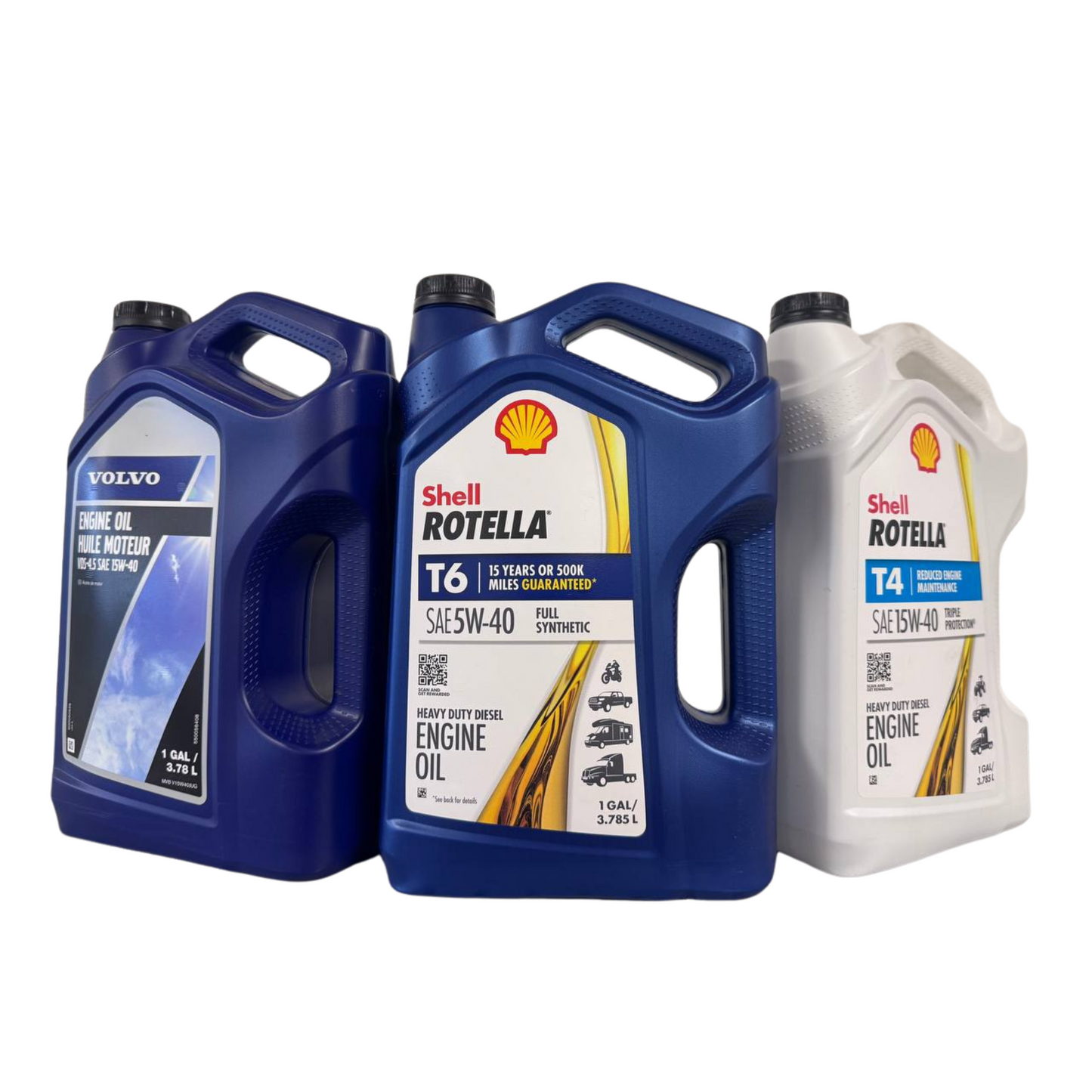 Shell Rotella T6 5W-40 Full Synthetic Engine Oil – 1 Gal