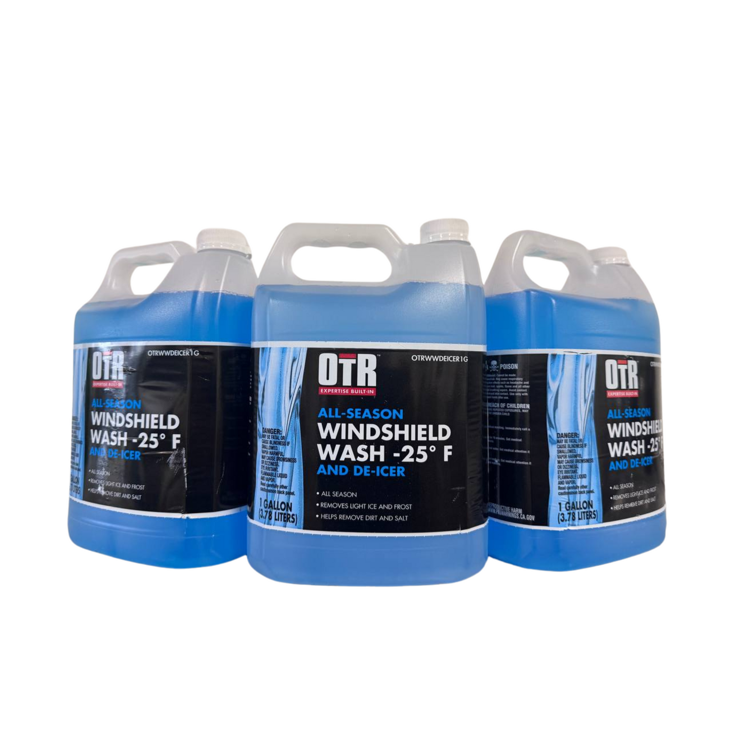 OTR All-Season Windshield Washer Fluid -25°F (1 Gallon)