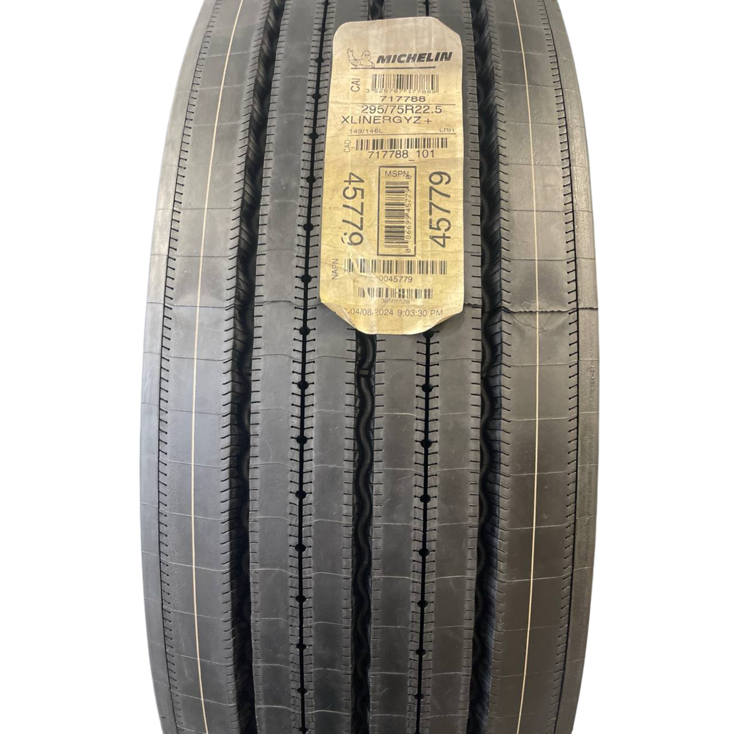 Michelin X Line Energy Z+ Steer Tire – 295/75R22.5 16PR